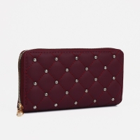 Кошелёк на молнии, цвет фиолетовый Кошелёк на молнии, цвет фиолетовый