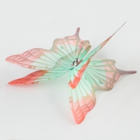 Декор для творчества &laquo;Бабочка пеструшка&raquo;, двухслойный, набор 12 шт., размер 1 шт. &mdash; 5 &times; 5 см