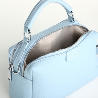 Сумка женская на молнии, TEXTURA, средний размер, цвет голубой Сумка женская на молнии, TEXTURA, средний размер, цвет голубой