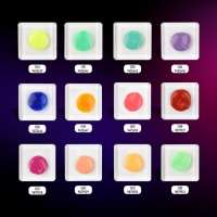 Гель лак для ногтей &laquo;NEON&raquo;, 3-х фазный, 8 мл, LED/UV, цвет коричнево-красный (48)