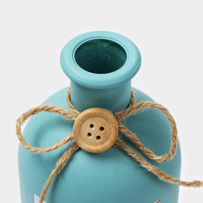 Ваза на Новый Год  стеклянная &laquo;Новогодняя коллекция: Счастье рядом&raquo;, 13,7 х 6,3 см