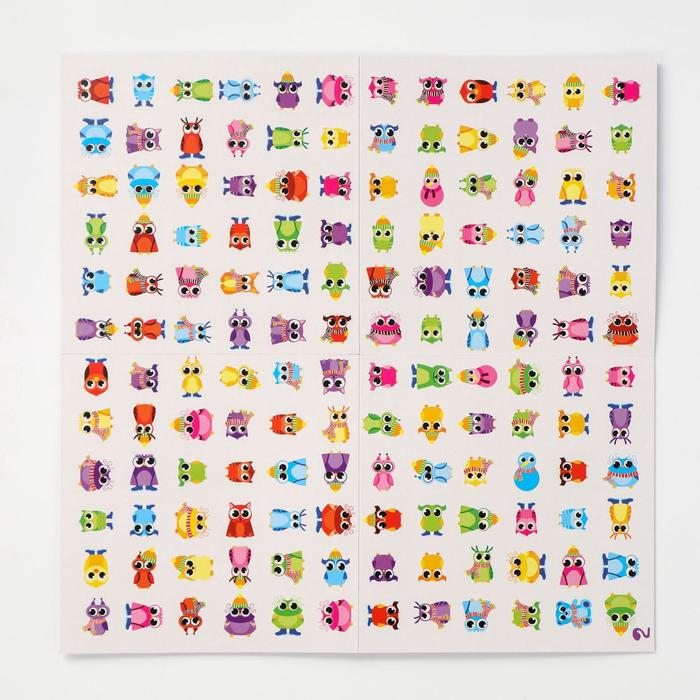 Настольная игра на внимание &laquo;Ох уж эти совушки. 2.0&raquo; новая версия, двухстороннее игровое поле, 30 жетонов, 3 кубика, 4+