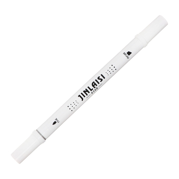 Фломастеры 24 цвета мягкая кисть в тубусе