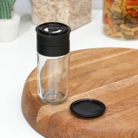 Мельница для специй, в сборе с керамическим механизмом 100 мл, цвет черный Мельница для специй, в сборе с керамическим механизмом 100 мл, цвет черный