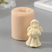 Молд силикон "Ангел с письмом" 5х2,9х2,5 см МИКС Молд силикон "Ангел с письмом" 5х2,9х2,5 см МИКС