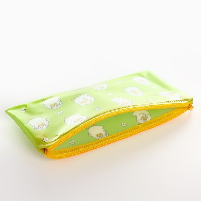 Пенал школьный мягкий плоский 9,5 х 20,5 ПВХ &laquo;1 сентября: Пупсики&raquo; МИКС