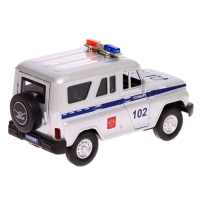 Игровой набор &laquo;Гараж полицейского участка с УАЗ Хантер&raquo;, 22 см, ворота, световые и звуковые эффекты