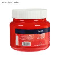 Краска акриловая художественная 500 мл, ЗХК "Ладога", киноварь, 2224312 Краска акриловая художественная 500 мл, ЗХК "Ладога", киноварь, 2224312