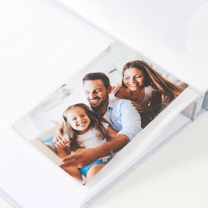 Фотоальбом на 100 фото 10х15 см "Лаванда в плетёной корзине"  МИКС  4,5х26,5х20,5 см