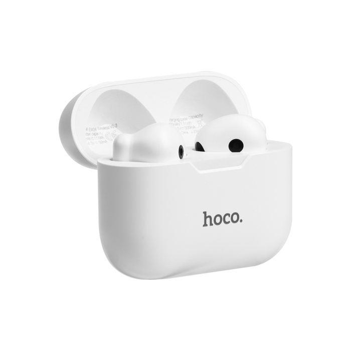 Наушники Hoco EW34, TWS, беспроводные, вкладыши, BT 5.3, 30/250 мАч, белые Наушники Hoco EW34, TWS, беспроводные, вкладыши, BT 5.3, 30/250 мАч, белые