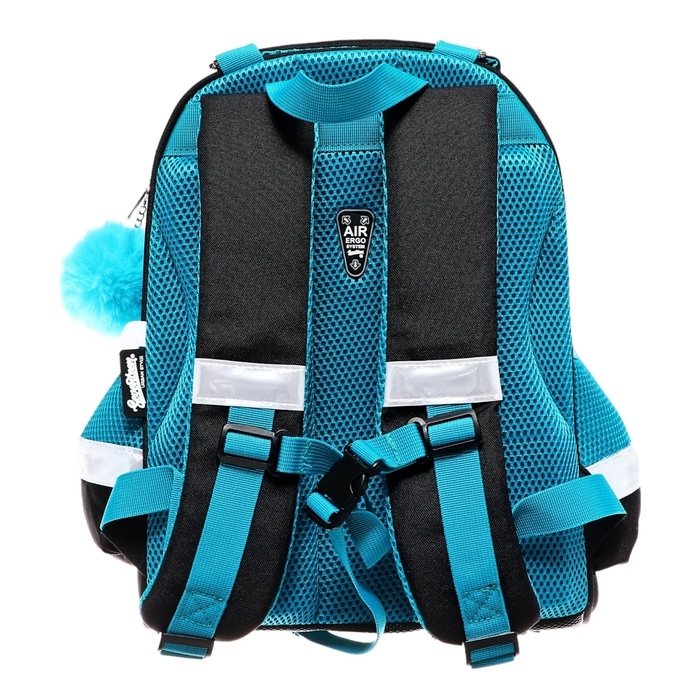 Рюкзак каркасный, 35х26х13, Seventeen, девочка EVA, зелёный Рюкзак каркасный, 35х26х13, Seventeen, девочка EVA, зелёный