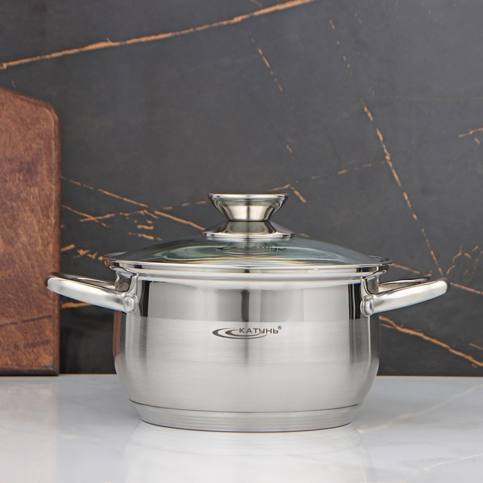 Кастрюля &laquo;Диана&raquo;, 2.5 л, d=18 см, капсульное дно, индукция