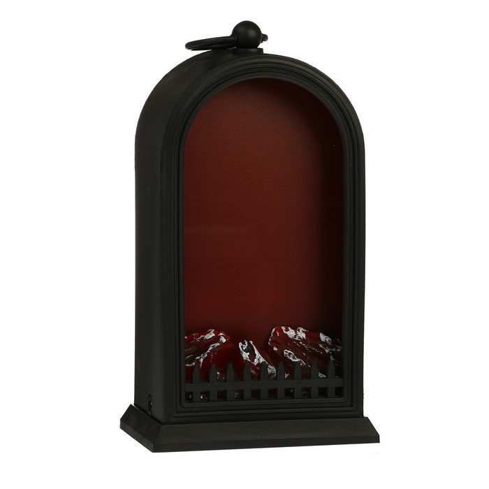 Биокамин NEON-NIGHT &laquo;Фьюжн&raquo;, с эффектом живого огня, 2хС/USB , чёрный