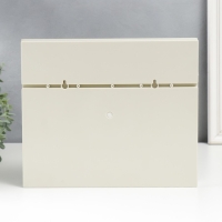 Ключница "Цветы на книге" Слоновая кость 26,5х31,5х4,5 см Ключница "Цветы на книге" Слоновая кость 26,5х31,5х4,5 см