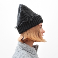 Шапка женская MINAKU, цвет темно-серый, р-р 56-58 Шапка женская MINAKU, цвет темно-серый, р-р 56-58