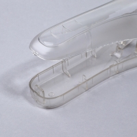 Органайзер для бритвы, с крышкой, вентилируемый, 16,2 &times; 6,1 см, цвет прозрачный