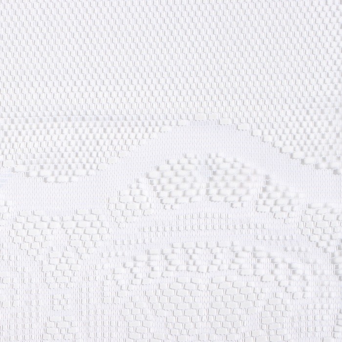 Занавеска без шторной ленты 160х170см, арт.Р.М263, белый, пэ 100%