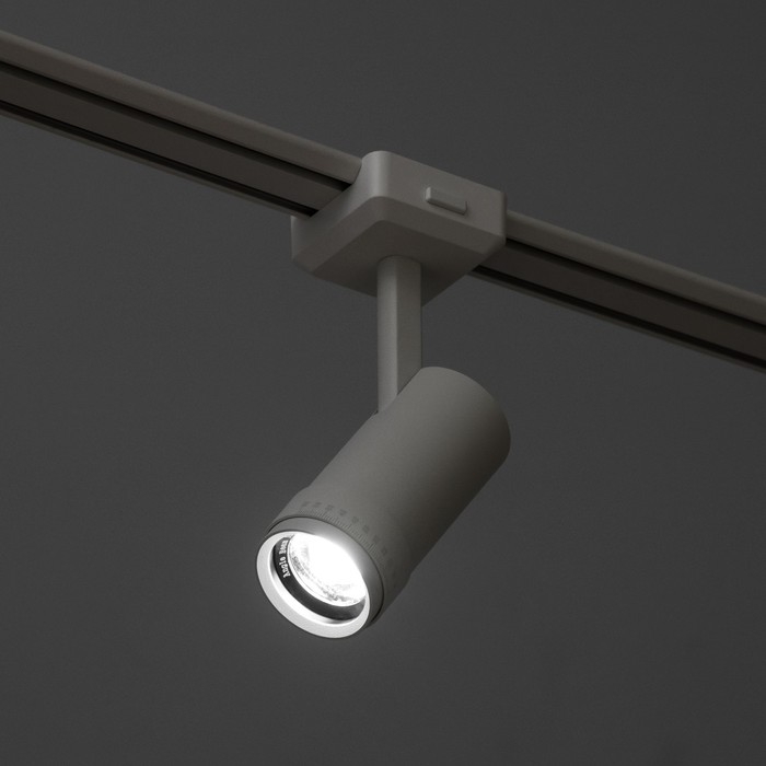 Светильник трековый SLIM Светильник трековый SLIM "Акцент" LED 9Вт 3000K-6000К 48V CRI90 белый 6х6х18,8см