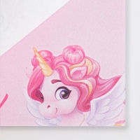 Подарочный набор в чемоданчике: заколка и блок листов &laquo; Волшебный Подарочный набор с единорогом&raquo;