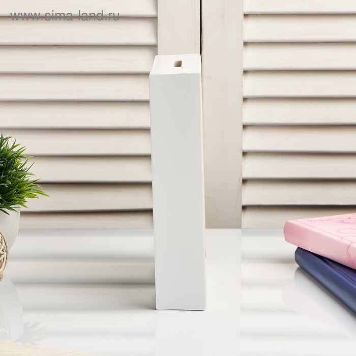 Копилка интерьерная пластик "Бабочки" 17х12х3,8 см