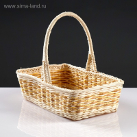 Набор корзин, 3 шт, 28&times;18&times;8/28, 25&times;16&times;7/24, 21&times;12&times;6/20 см, ротанг