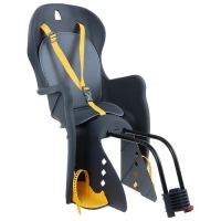 Велокресло заднее BQ-5A, крепление на раму, цвет тёмно-серый