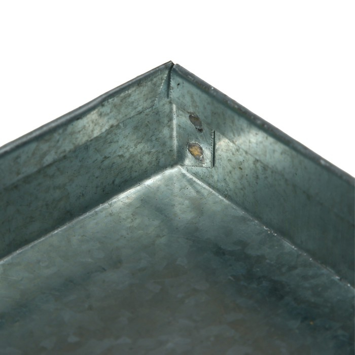 Поддон, 44 &times; 40 &times; 2 см, металл, серый