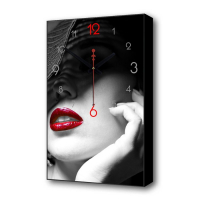 Часы-картина настенные, интерьерные "Под вуалью", плавный ход, 57 х 35 х 4 см Часы-картина настенные, интерьерные "Под вуалью", плавный ход, 57 х 35 х 4 см