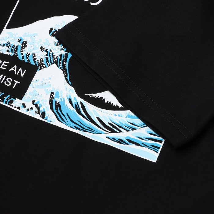 Футболка для мальчика А.52368, цвет черный, рост 152