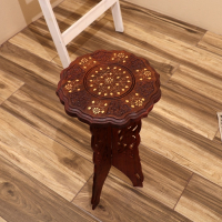 Стол "Цветок" дерево 30х30х63,5 см