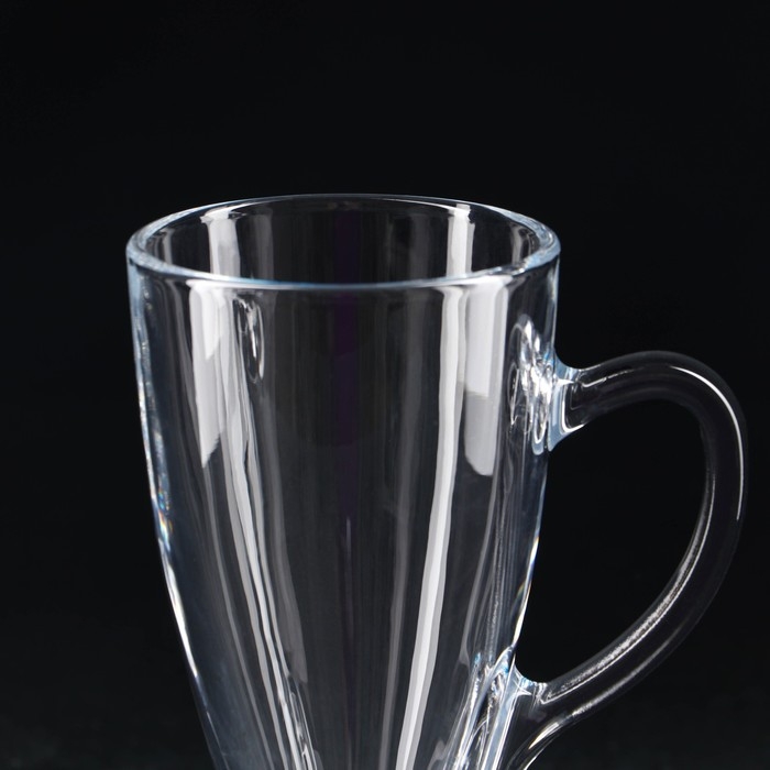 Кружка &laquo;Яркость&raquo;, стеклянная, 250 мл, цветное дно