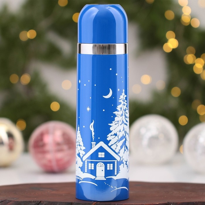 Новый год! Термос новогодний &laquo;Зимняя сказка&raquo;, 500 мл