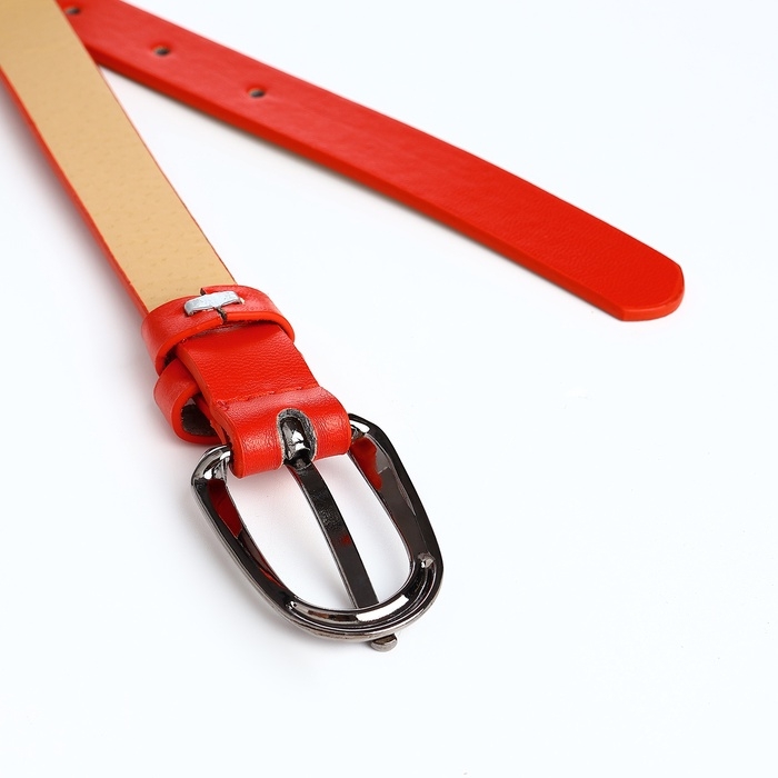 Ремень женский, ширина 1,6 см, пряжка металл, цвет Ремень женский, ширина 1,6 см, пряжка металл, цвет