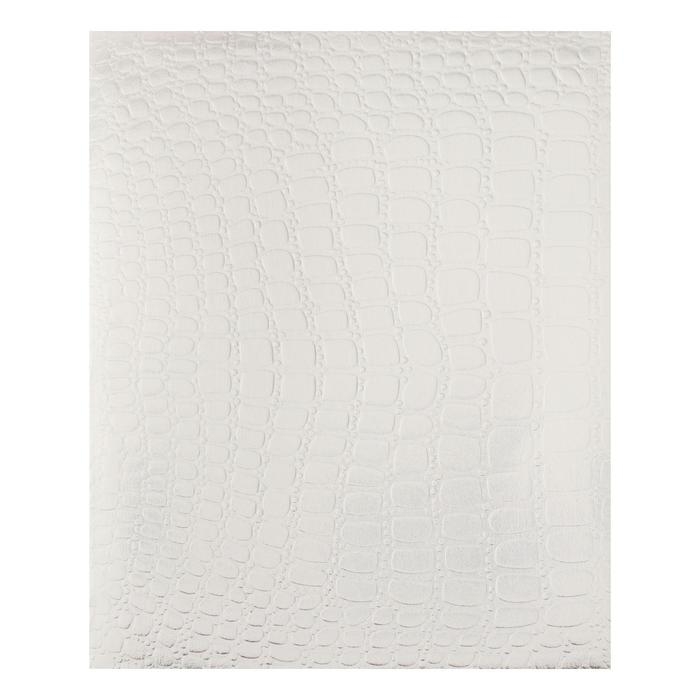 Тетрадь 96 листов в клетку Croco, бумвинил metallic, тиснение, блок офсет, серебро Тетрадь 96 листов в клетку Croco, бумвинил metallic, тиснение, блок офсет, серебро