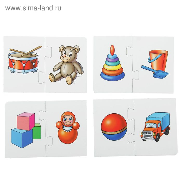 Напольное пазл-лото «Поиграем?» (Baby Step) Напольное пазл-лото «Поиграем?» (Baby Step)