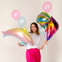 Набор шаров &laquo;Море. Градиент&raquo;, латекс, фольга, набор 7 шт.