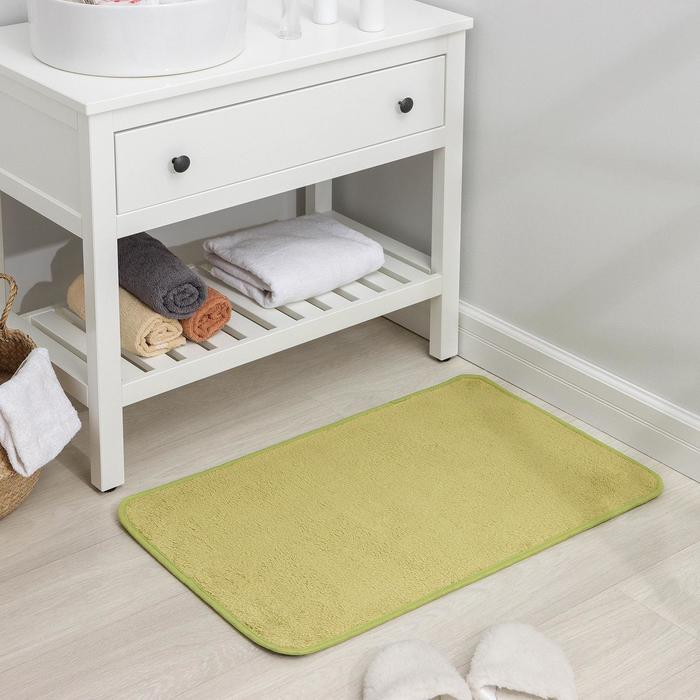 Коврик для дома Доляна «Нина», 50×80 см, цвет зелёный Коврик для дома Доляна «Нина», 50×80 см, цвет зелёный