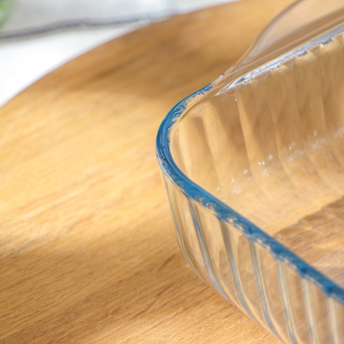 Форма для запекания и выпечки из жаропрочного стекла Borcam, 2 л Форма для запекания и выпечки из жаропрочного стекла Borcam, 2 л