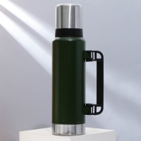 Термос &laquo;Покорять&raquo;, 1.2 л, зеленый, сохраняет тепло 16-18 ч