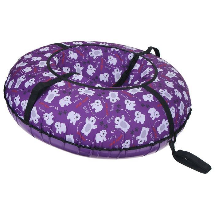 Тюбинг-ватрушка ONLITOP, диаметр чехла 105 см, цвета МИКС Тюбинг-ватрушка ONLITOP, диаметр чехла 105 см, цвета МИКС