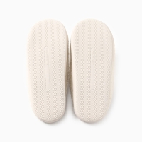 Тапочки мужские, размер 44-45,цвет молочный