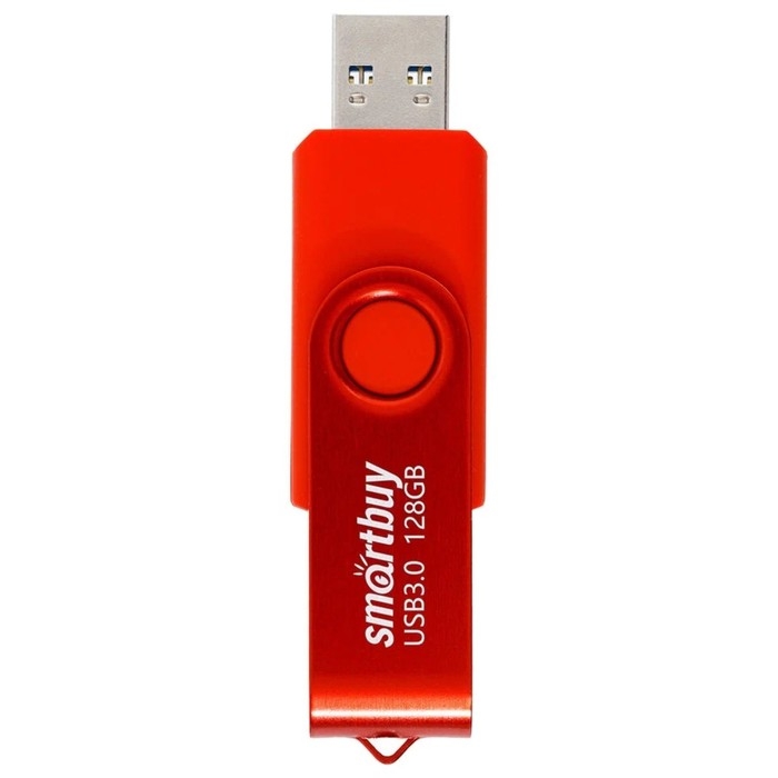 Флешка Smartbuy Twist, 128 Гб, USB 3.1, чт до 70 Мб/с, зап до 40 Мб/с, красная Флешка Smartbuy Twist, 128 Гб, USB 3.1, чт до 70 Мб/с, зап до 40 Мб/с, красная