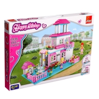 Конструктор Девочки &laquo;Вилла&raquo;, 3 в 1, 466 деталей