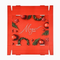 Коробка подарочная новогодняя складная «Magic time», 30 х 24.5 х 15 см, Новый год Коробка подарочная новогодняя складная «Magic time», 30 х 24.5 х 15 см, Новый год