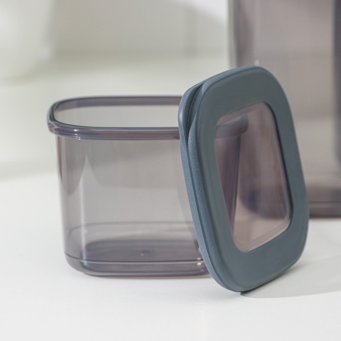 Набор банок для сыпучих продуктов с вакуумной крышкой 3 шт 0,55/1,2/1,75л Набор банок для сыпучих продуктов с вакуумной крышкой 3 шт 0,55/1,2/1,75л