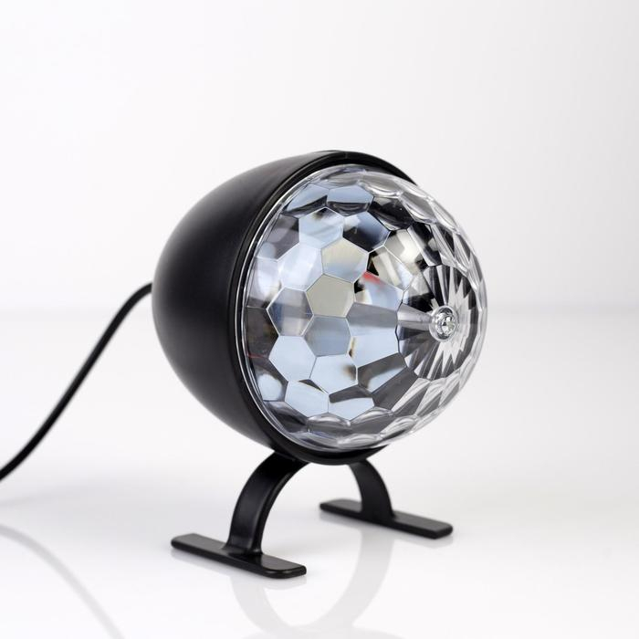 Световой прибор «Полусфера» 5 см, свечение RGB, 220 В Световой прибор «Полусфера» 5 см, свечение RGB, 220 В