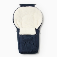 Конверт детский на меху, цвет синий, рост 56-62 см Конверт детский на меху, цвет синий, рост 56-62 см