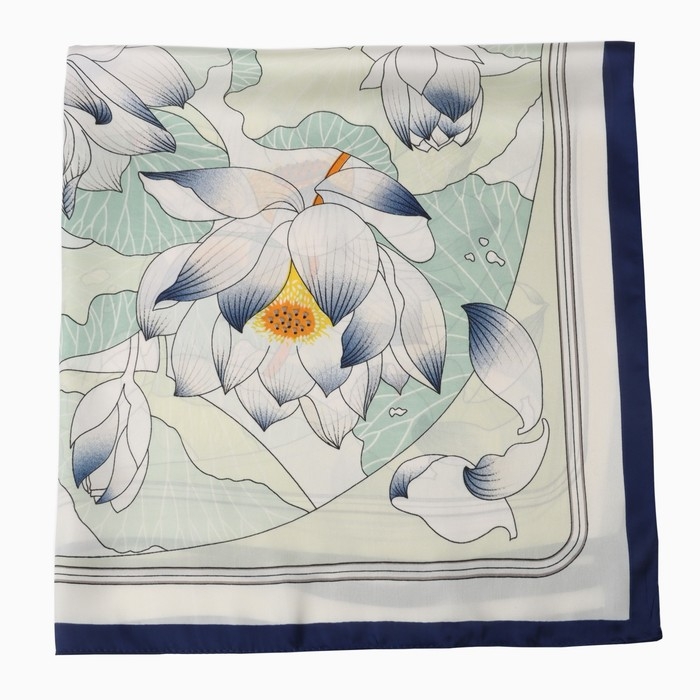 Платок женский MINAKU р-р 70*70 см, цв. зеленый