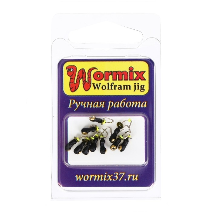 Мормышка Муравей с золотой коронкой, вес 0.25 г, размер 2 Мормышка Муравей с золотой коронкой, вес 0.25 г, размер 2