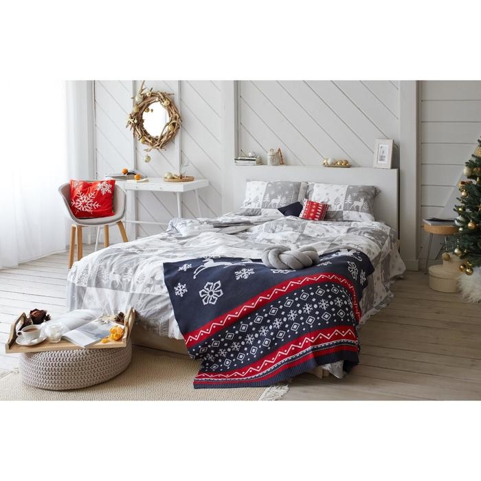 Постельное белье LoveLife евро New year forest 200*217см,240*225см,50*70см-2шт